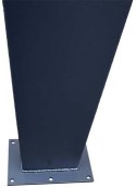 Słupek domofonowy Camsafe 60x120 z daszkiem i podstawą CS-DO1 - 1,6m