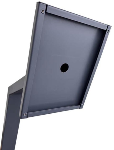 Słupek domofonowy Camsafe wjazdowy z podstawą i puszką na przewody CS-DM1 - 1,3m