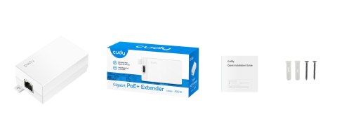EXTENDER ETHERNET+PoE POE10 CUDY