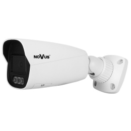 Kamera IP 4 MPX w obudowie z oświetlaczem światła białego i IR