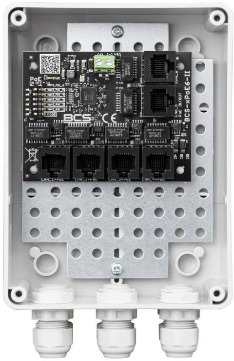 Przełącznik sieciowy BCS POWER BCS-xPoE6/S