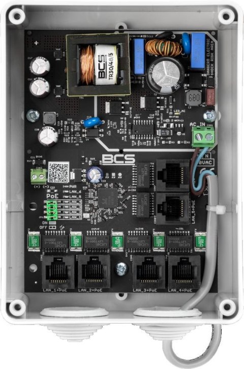 Switch POE BCS POWER BCS-IP5/E-S-II