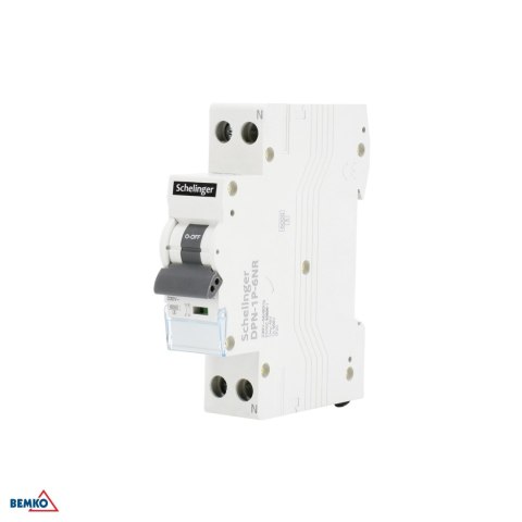 Wyłącznik RCBO 1P B 10A 30mA TYP A SCHELINGER