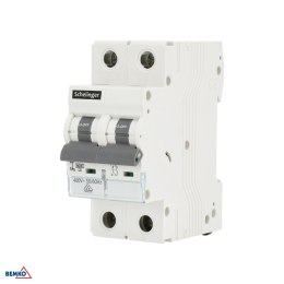 Wyłącznik nadprądowy 6KA 2P B 63A VDE SCHELINGER