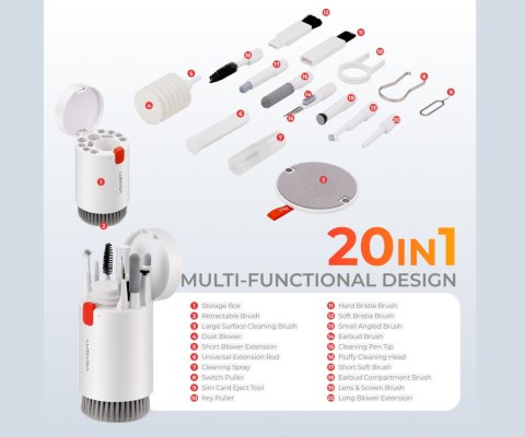ZESTAW CZYSZCZĄCY DO ELEKTRONIKI CTK02-1-01LV 20 W 1 LUMIVIDA