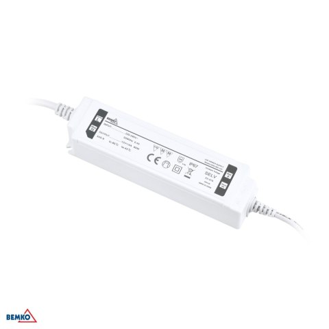 Zasilacz elektroniczny LED hermetyczny IP68 12V 100W