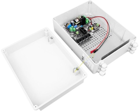 Zestaw do zasilania buforowego 5 odbiorników PoE BCS POWER BCS-UPS/IP4/Z/E-S