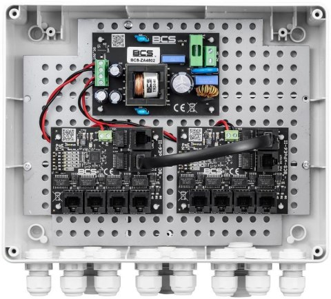 Zestaw do zasilania kamer IP BCS POWER BCS-IP8/Z/E-S
