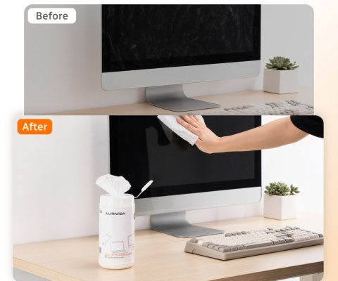 CHUSTECZKI DO CZYSZCZENIA EKRANÓW SC-4LV LUMIVIDA