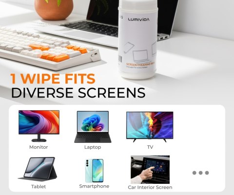 CHUSTECZKI DO CZYSZCZENIA EKRANÓW SC-4LV LUMIVIDA