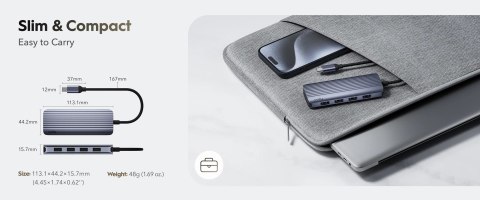 HUB USB 3.2 UH500 CUDY