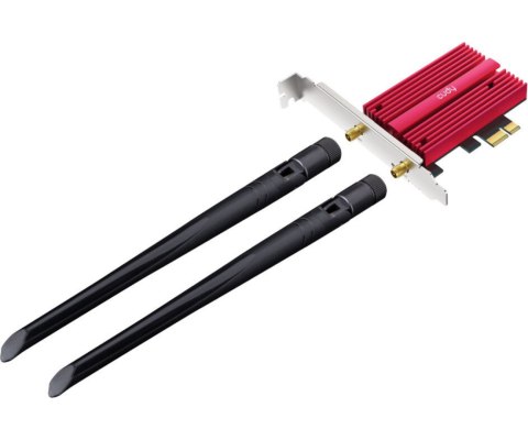 KARTA SIECIOWA WI-FI 7 PCIE WE9300 2.4 GHz, 5 GHz, 6 GHz 688 Mb/s + 2882 Mb/s + 5760 Mb/s Wi-Fi 7 CUDY