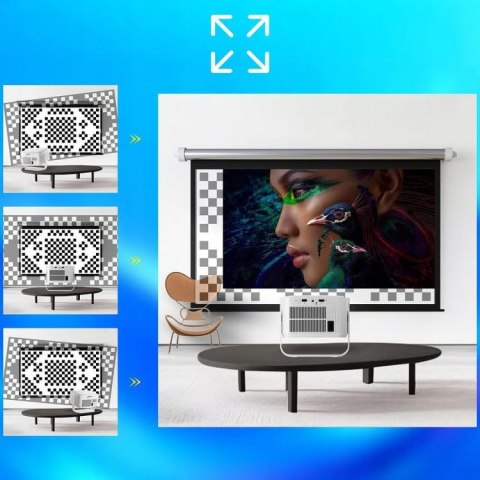 Mini Projektor Przenośny Rzutnik Android 14 WiFi Zenwire PrimeView IMC460 Pro