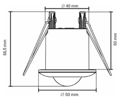 SUFITOWY CZUJNIK RUCHU OR-CR-283 AC 230V ORNO
