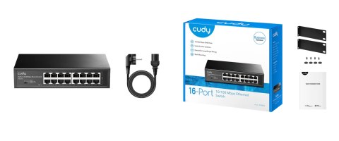 SWITCH FS1016 16-PORTOWY CUDY