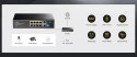 SWITCH POE GS1010P 8-PORTOWY CUDY