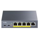 SWITCH POE GS105P 4-PORTOWY CUDY