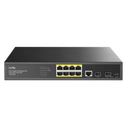 SWITCH POE GS2008PS2 8-PORTOWY SFP CUDY