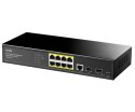SWITCH POE GS2008PS2 8-PORTOWY SFP CUDY