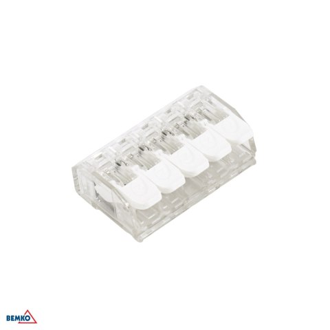 Szybkozłączka instalacyjna 4mm2 x 2 - 10 szt