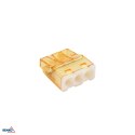 Szybkozłączka kompakt 0.5-2.5mm2 x 3 -100 szt.