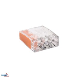 Szybkozłączka kompakt 0.5-2.5mm2 x 4 -100 szt.