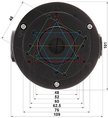 UCHWYT KAMERY BD-310-BLACK