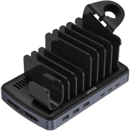 Unitek Stacja ładująca 3 x USB-A 20W, 3 x USB-C PD 60W, 80W