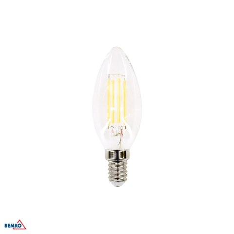Źródło LED filament 230V E14 C35 4W 470LM 4000K 320ST
