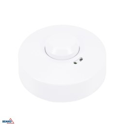 Czujnik Mikrofalowy 1200W 360* IP20 prostokątny biały