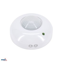 Czujnik ruchu PIR 1200W 360* biały P/T