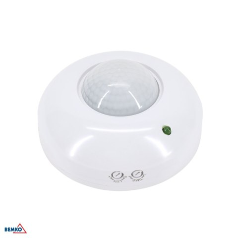 Czujnik ruchu PIR 1200W 360* biały P/T