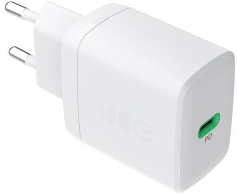 ŁADOWARKA SIECIOWA Greencell PowerSource Solo30 30W 1xUSB-C PD 3.0 QC 4.0+ biała