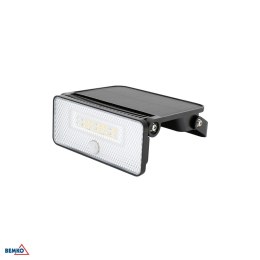 Naświetlacz SOLARNY LED SOLEN 5W 500LM 4000K IP65 czarny cz. pir