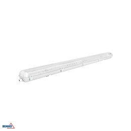 Oprawa hermetyczna EMPTY 120cm 2X36W IP65 klosz PC