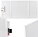 Panel grzewczy IR CRONOS Synthelith PRO CRP-1200TWP Grey