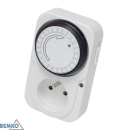 Programator mechaniczny 24H SCHUKO