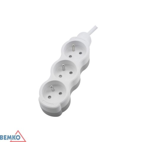 Przedłużacz NB 3X 2P+Z 1.5MM X 5.0M