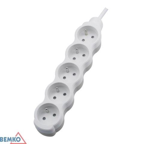 Przedłużacz NB 5X 2P+Z 1.5MM X 3.0M