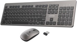 Zestaw bezprzewodowy Unitek SlimDuo 2.4Ghz