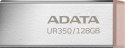 Adata Pendrive UR350 128GB USB3.2 Gen1 Metal brązowy