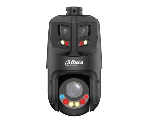 KAMERA IP SZYBKOOBROTOWA SDT4E425-8P-GB-APV1-BLACK TiOC WizSense Smart Dual Light 4 Mpx 5...125 mm + 8 Mpx PANORAMICZNA, DAHUA