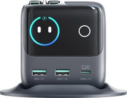Ładowarka biurkowa Joyroom Podix Jr-TRD01 GaN 140 W 1x USB-C 2x USB-A + zwijane kable 2x USB-C