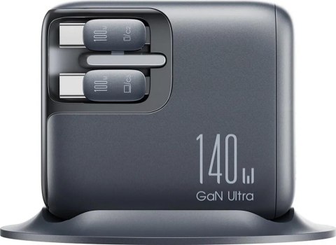 Ładowarka biurkowa Joyroom Podix Jr-TRD01 GaN 140 W 1x USB-C 2x USB-A + zwijane kable 2x USB-C
