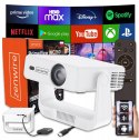 Mini Projektor Przenośny Rzutnik Android 14 WiFi 360 Full HD 4K do Telefonu Zenwire IMC260