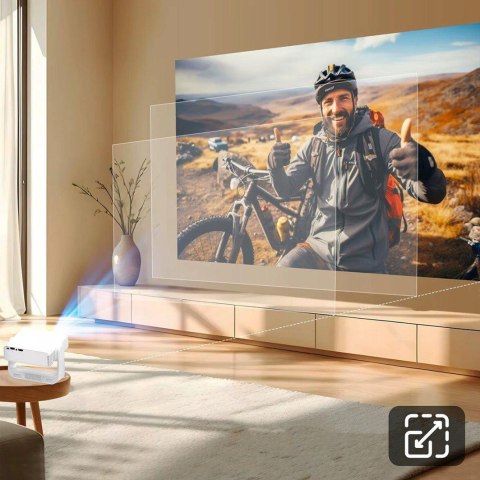 Mini Projektor Przenośny Rzutnik Android 14 WiFi 360 Full HD 4K do Telefonu Zenwire IMC260