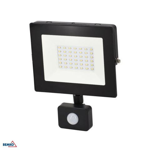Naświetlacz LED SMD KASTEL 30W 6500K 2550LM IP65 czarny