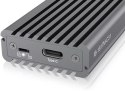 Obudowa IcyBox IB-1817M-C31 Type-C na PCIe NVMe M.2