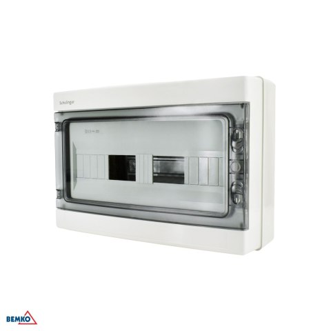 Rozdzielnica natynkowa hermetyczna IP65 ZACISKI 24N+24PE 2x12P