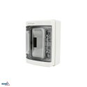 Rozdzielnica natynkowa hermetyczna IP65 ZACISKI 8N+8PE 1x8P